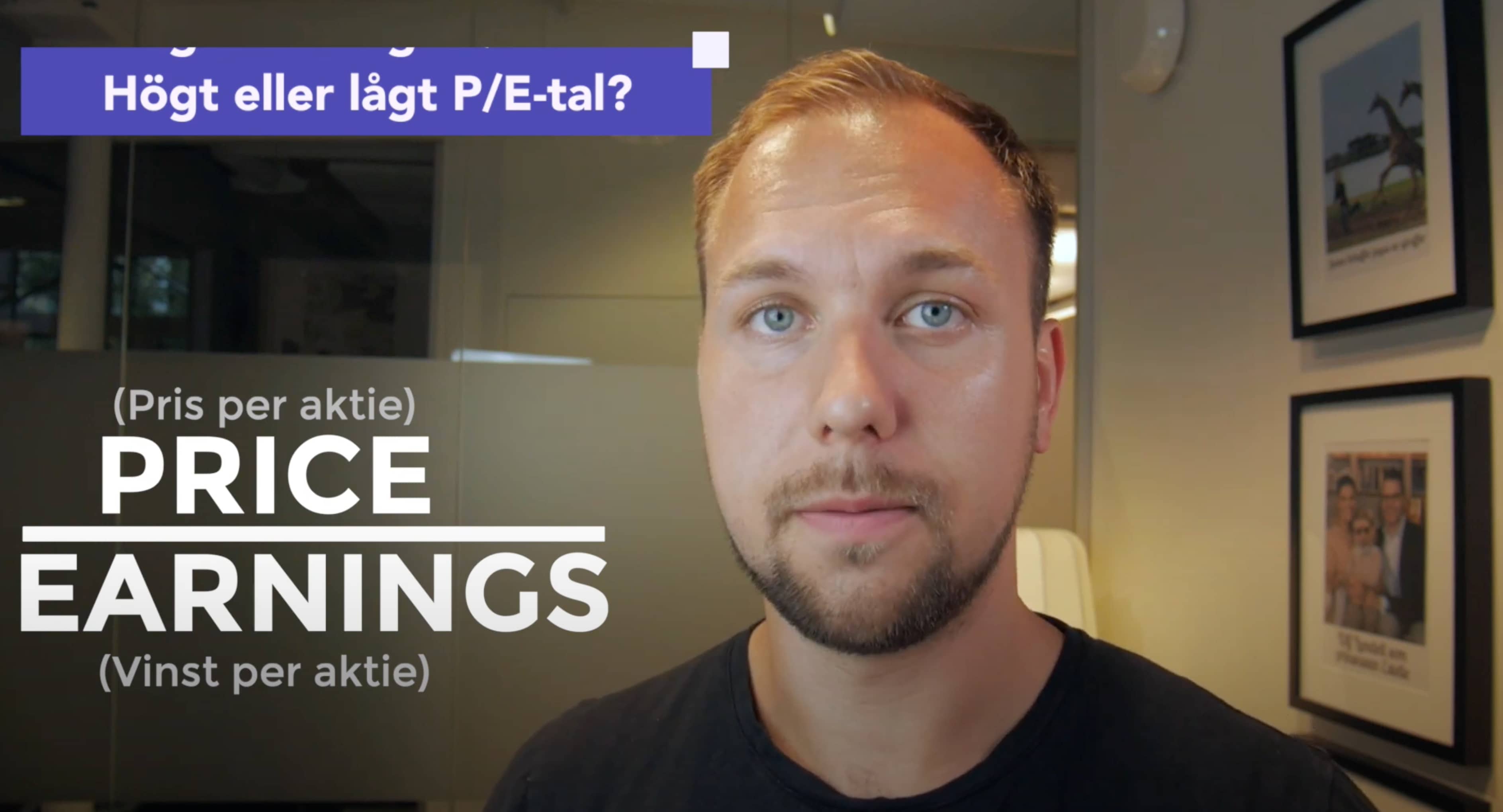 P/E-tal förklarat