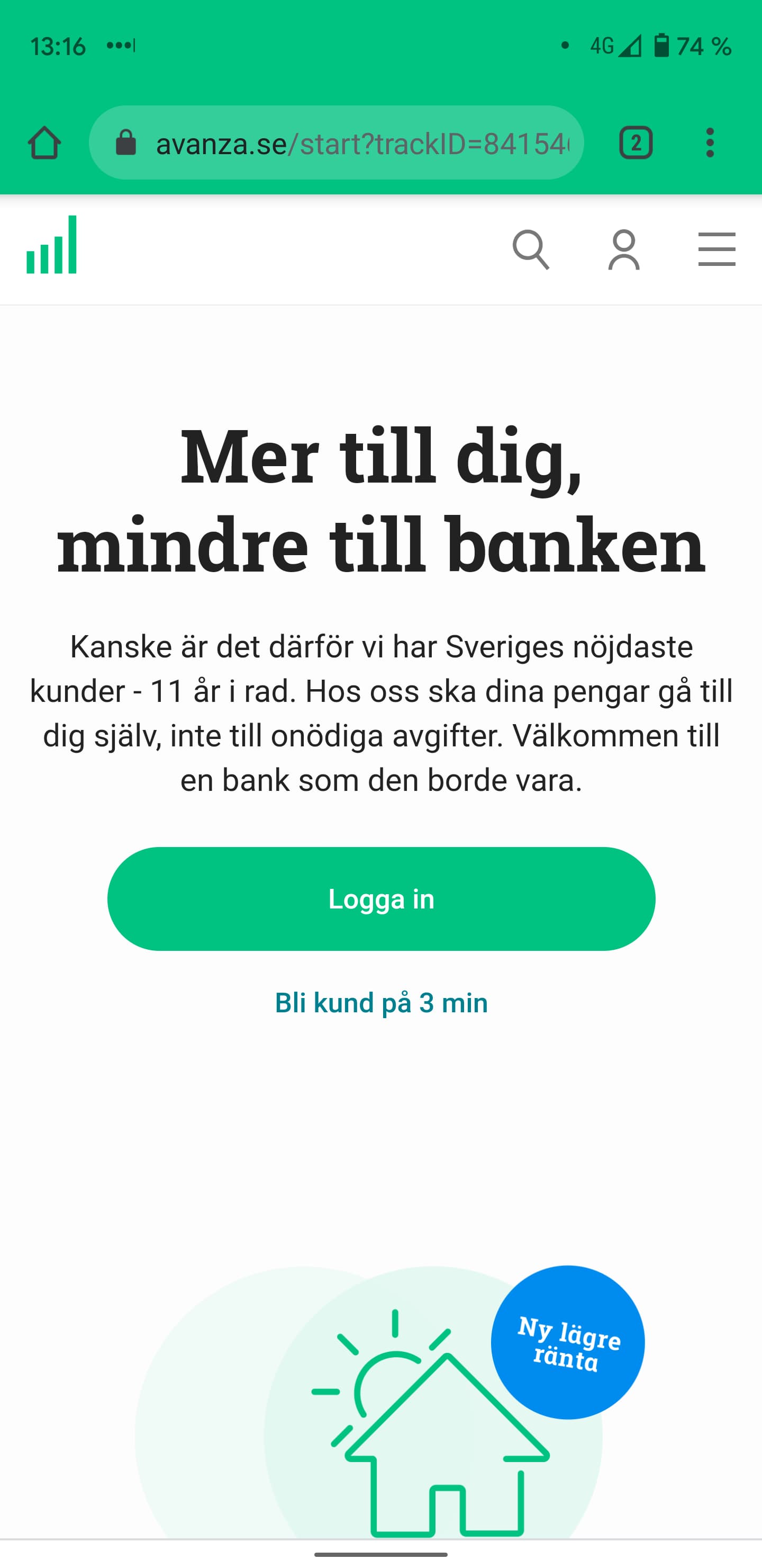 Börja köpa aktier på Avanza Bank