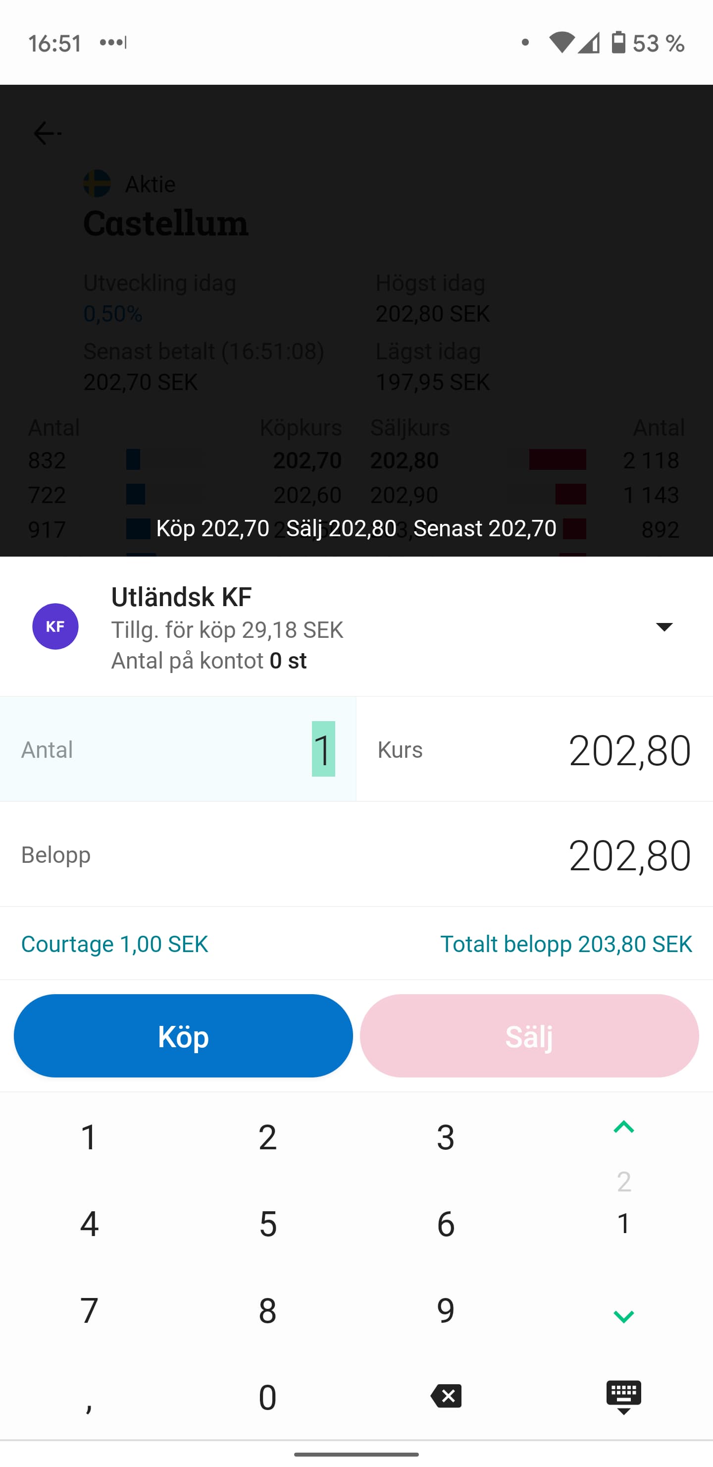 Köpa aktier på Avanza för första gången