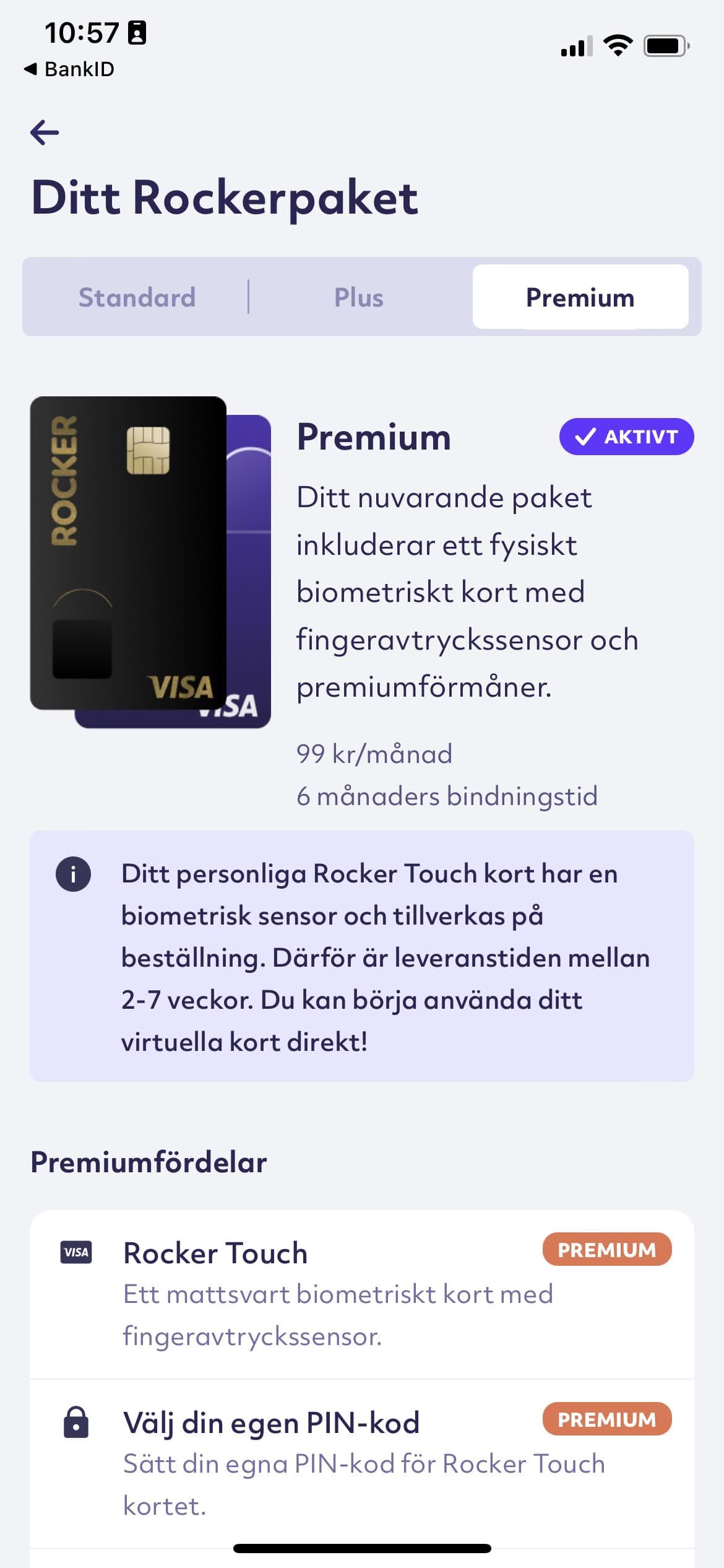 Rocker Premium fördelar